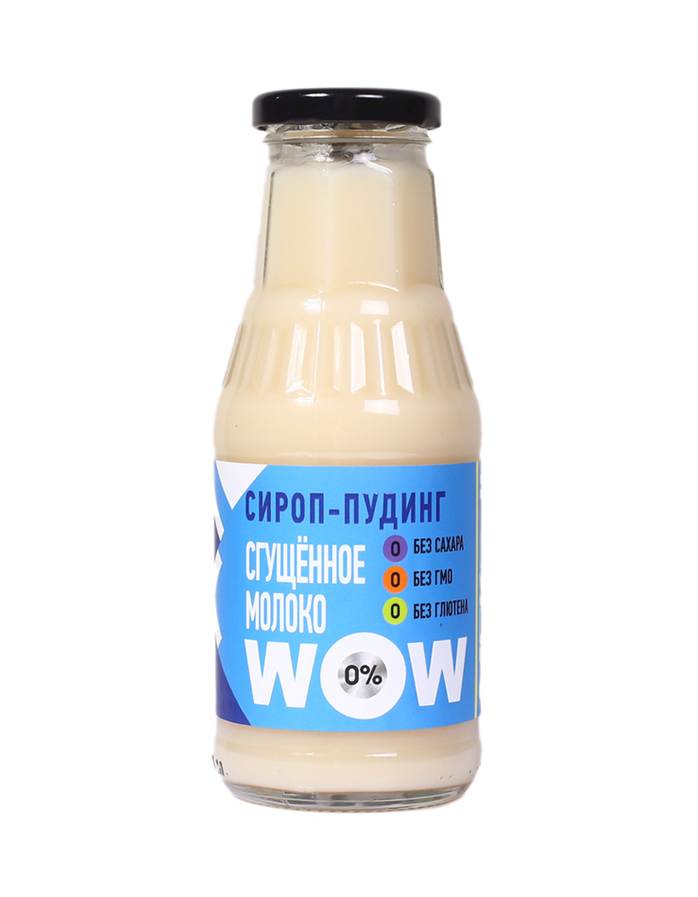 Низкокалорийный Zero сироп-пудинг с пребиотиком "Сгущенное молоко", MSK null, 330г.  #1