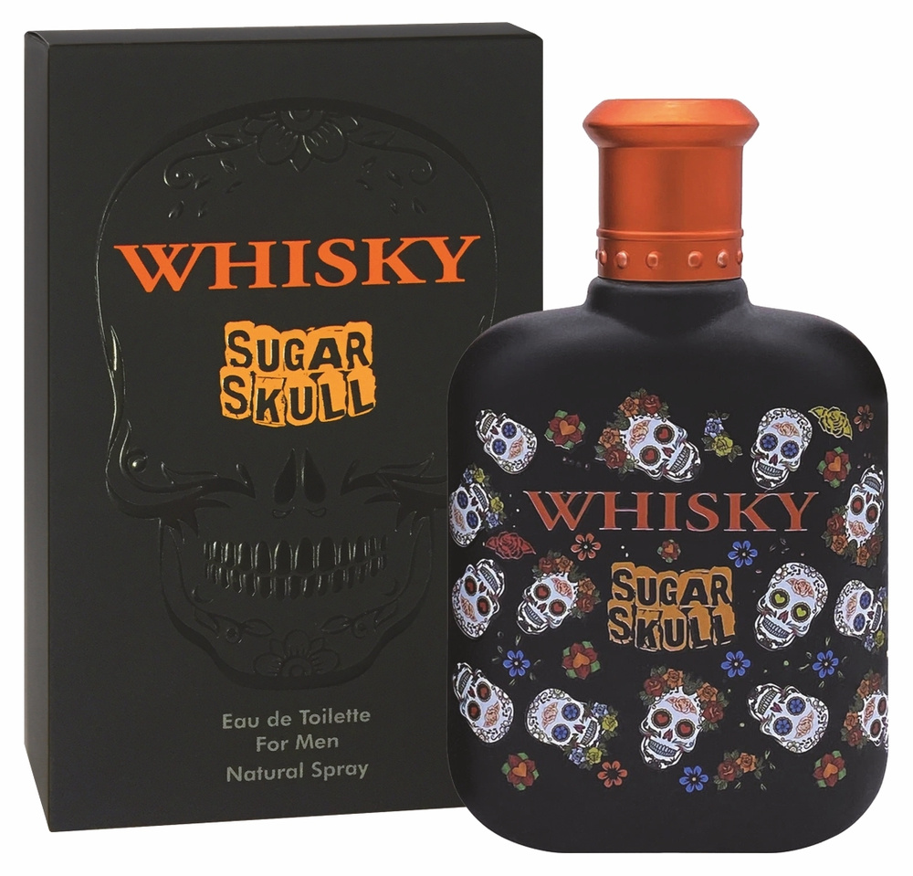 Evaflor/Туалетная вода мужская Whisky Sugar Skull 100 мл/ Французский парфюм, парфюм, мужской, духи, #1