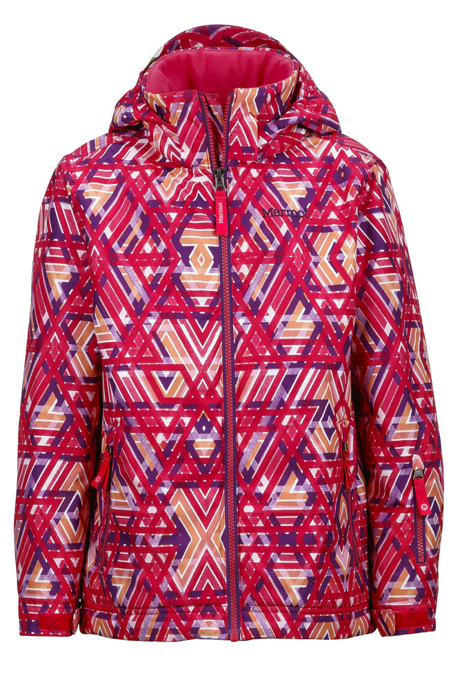 Куртка Marmot  Girl's Big Sky Jacket, Pink Lotus Geo, M #1