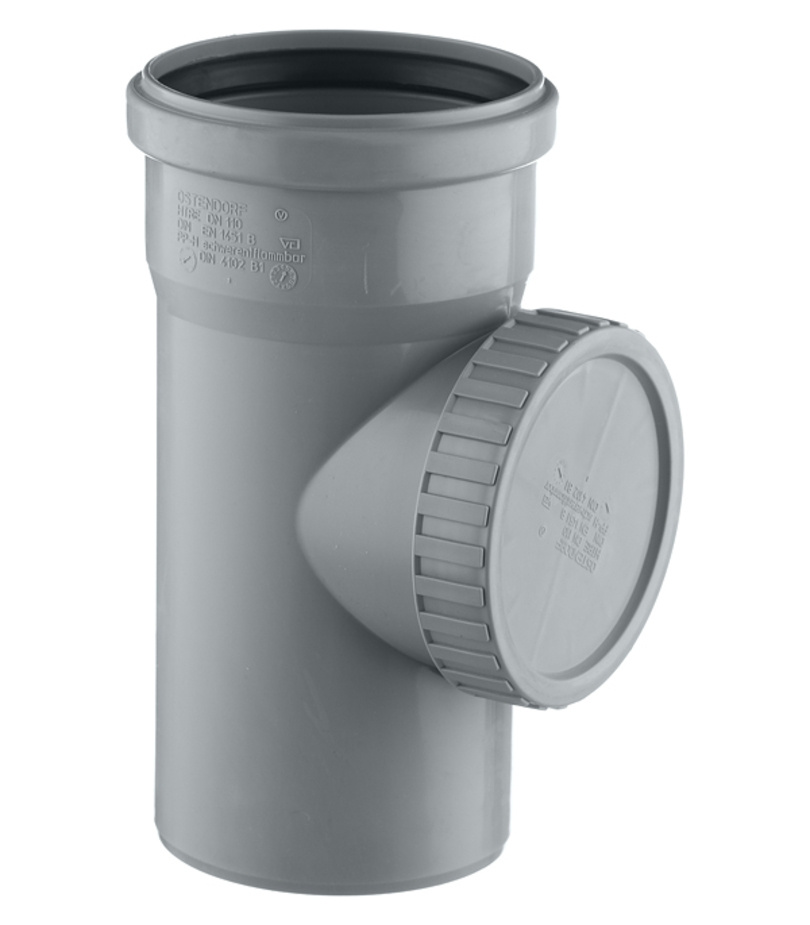 Ревизия Ostendorf d110 мм пластиковая для внутренней канализации ...
