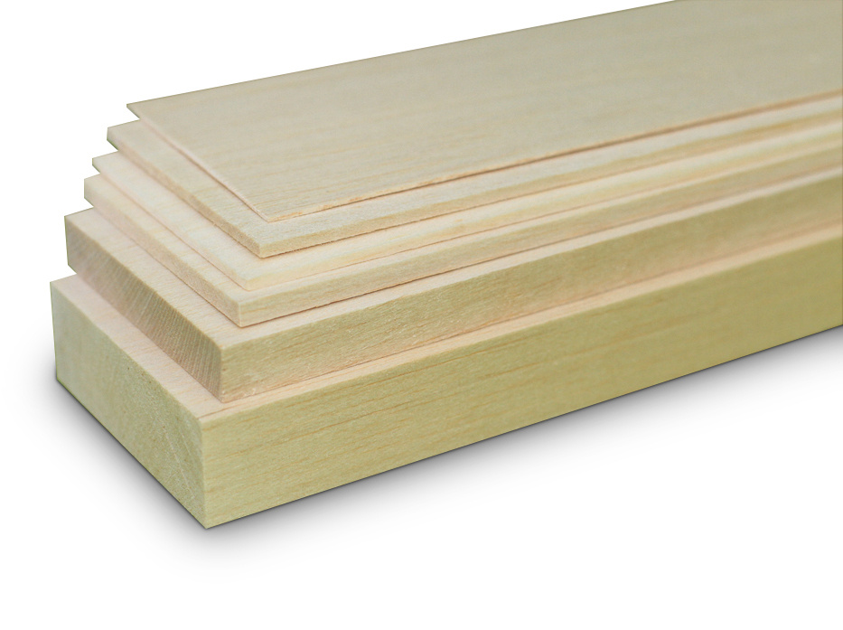 Бальза листовая PR 4,0x100x1000мм BALSA BALSA-4.0-PR #1