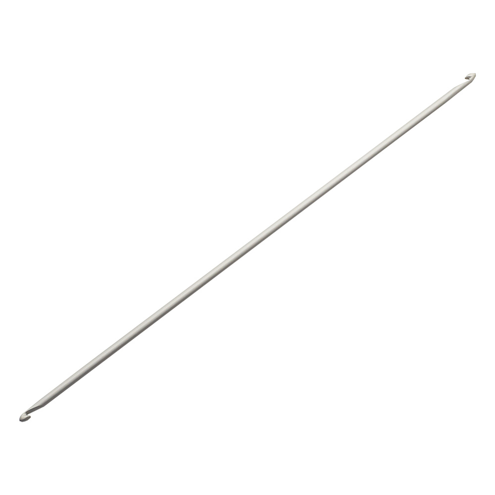 Крючок для вязания Pony тунисский двусторонний алюминиевый 4,00 мм*30 см, 43309  #1