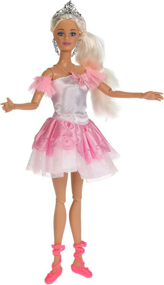 Кукла балерина шарнирная София 29 см длинные волосы музыкальная барби для девочки  #1