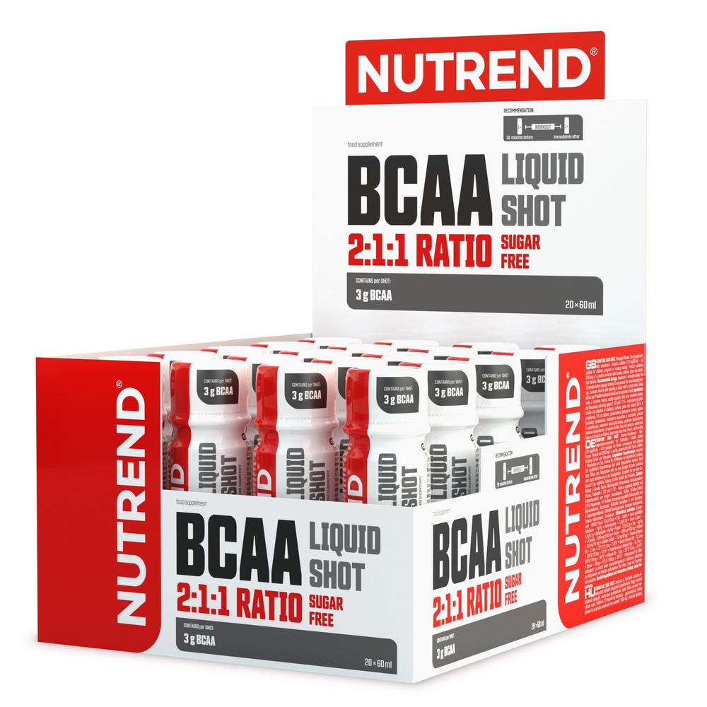 BCAA NUTREND BCAA Liquid 2:1:1 20 х 60 мл, Нейтральный #1