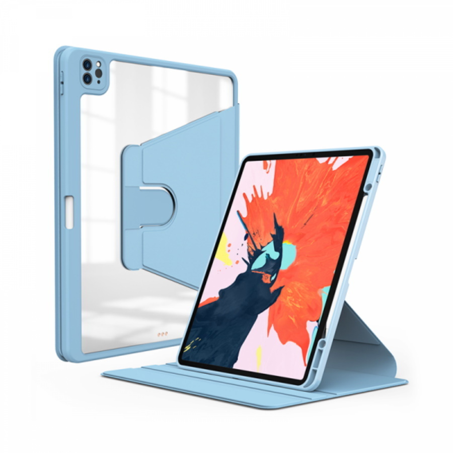 Чехол для планшета WiWU Waltz Rotative iPad Case для Apple iPad 10.2inch 2020 Light Blue  #1