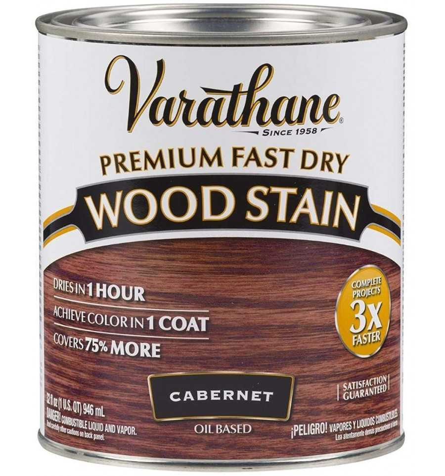 Морилка - Масло Для Дерева Varathane Premium Fast Dry Wood Stain Каберне 0,946л  #1