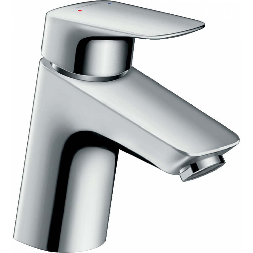 Смеситель hansgrohe Logis для раковины без сливного набора 71071000, хром  #1