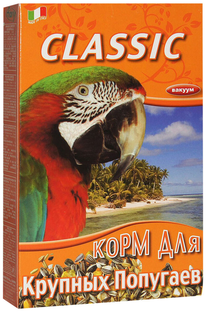 Корм для птиц FIORY CLASSIC корм для крупных попугаев (600 гр) #1