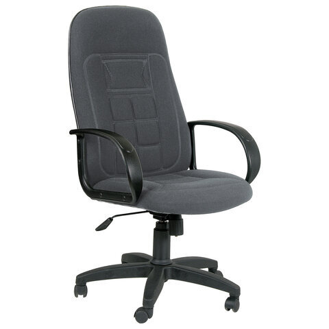 Chairman Офисный стул, Металлический сплав, Ткань, серый #1