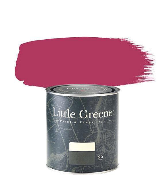 Little Greene Краска Быстросохнущая, Глубокоматовое покрытие, 0.25 л, розовый  #1