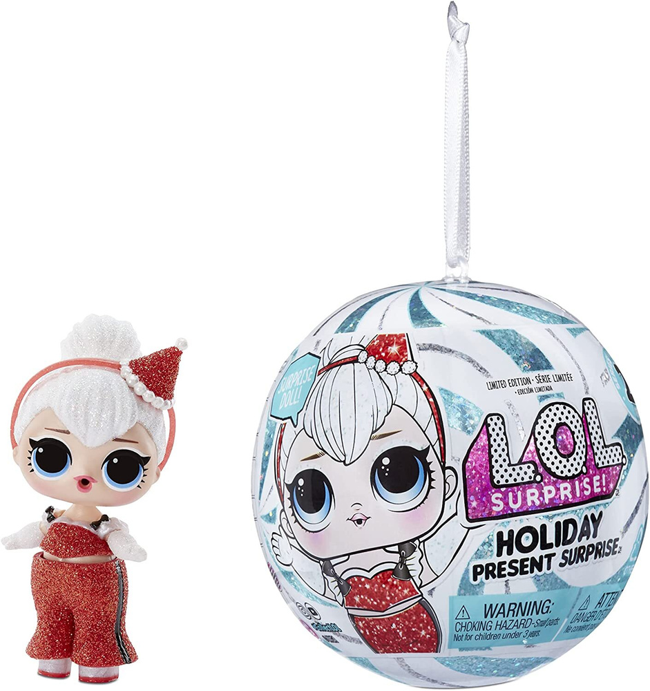 Кукла L.O.L. Surprise! Holiday Doll Sleigh Babe  #1