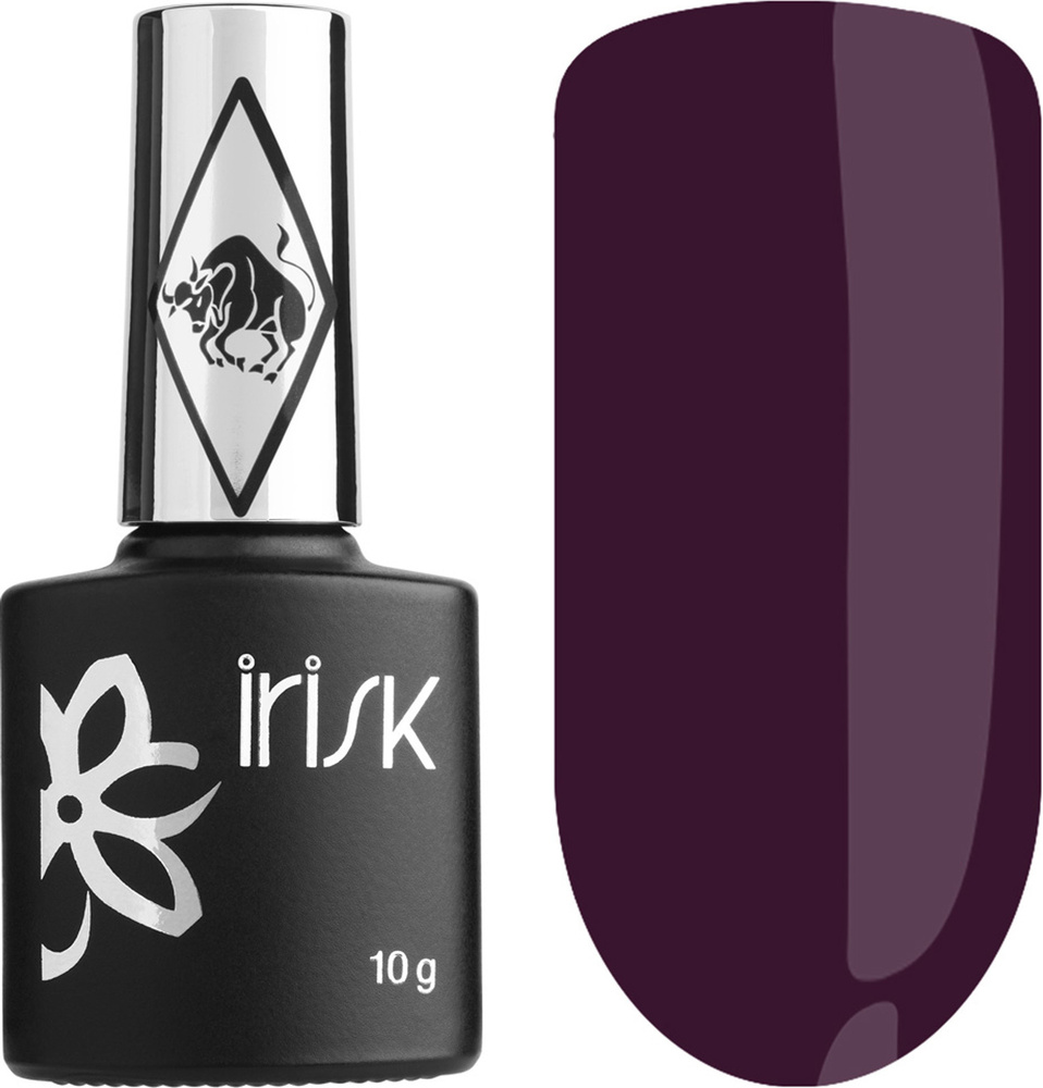 IRISK Гель лак для ногтей, для маникюра Zodiak, Оттенок №32 темно-фиолетовый, 10 мл.  #1