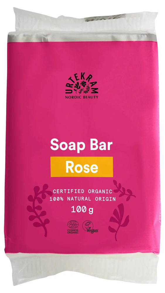 Urtekram Органическое мыло питательное Роза 100 гр #1