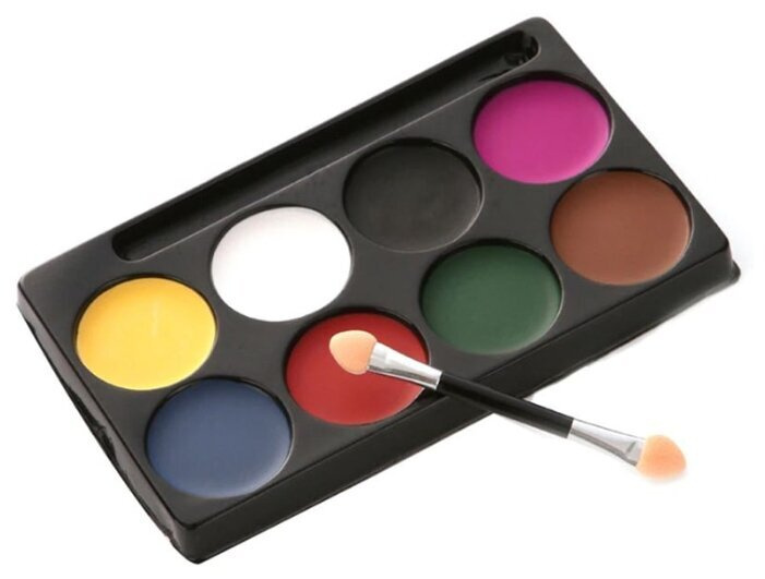 Аквагрим, набор красок для рисования на лице и теле Face Paint, 8 цветов  #1