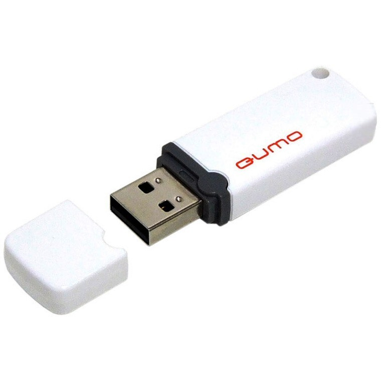 QUMO USB-флеш-накопитель Optiva 02 (QM16GUD-OP2-White) 16 ГБ, белый #1