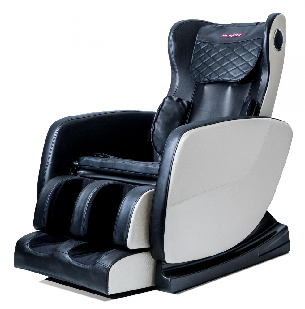 Массажное кресло VictoryFit VF-M58 Black для дома, электрическое, до 130 кг  #1