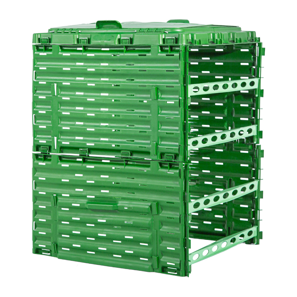 Расширитель компостера Piteco 300 л, зеленый, модульный, пластиковый  #1