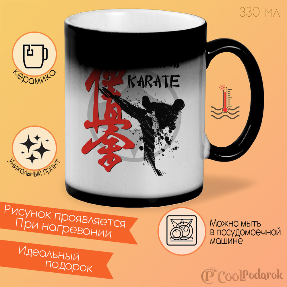 Кружка CoolPodarok Kyokushinkai karate (киокушинкай каратэ) #1