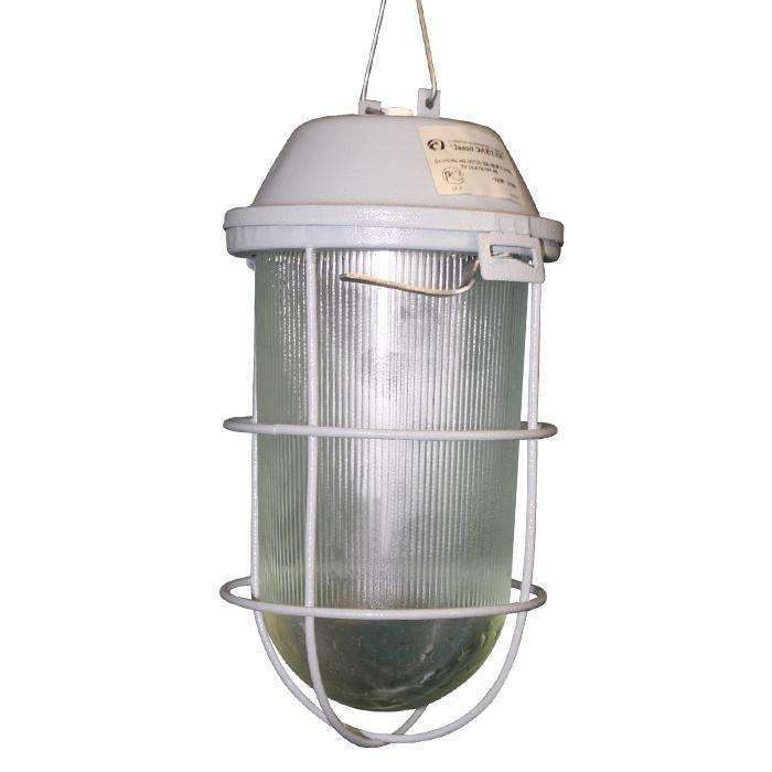 Подвесной светильник, Светильник НСП 02-200-002 "Желудь А" IP52 корпус с решеткой серый Элетех, ЭЛЕТЕХ #1