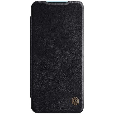 Кожаный чехол Nillkin Qin Leather Case Черный для Xiaomi Mi10 Youth 5G (Mi10 Lite 5G)  #1