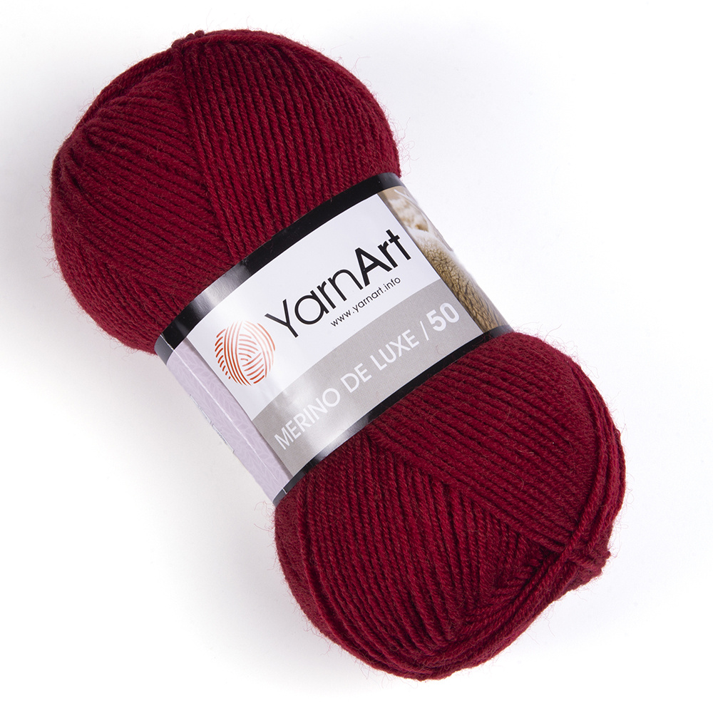 Пряжа YarnArt Merino De Luxe 50 (5 шт) #1