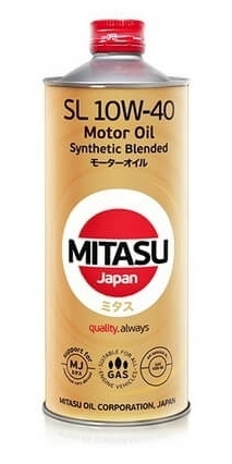 MITASU MOTOR OIL 10W-40 Масло моторное, Полусинтетическое, 1 л #1