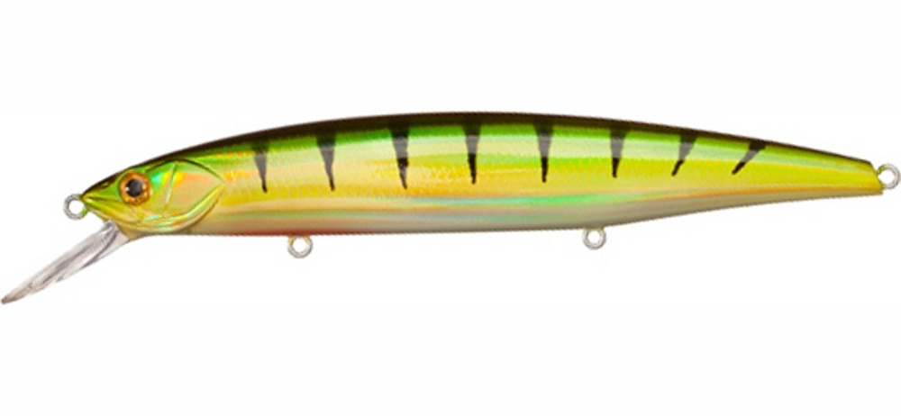 Воблер Bassday MOGUL MINNOW 130SP вес: 22.6g Цвет #H-33 PERCH #1