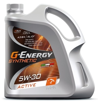 G-Energy SYNTHETIC ACTIVE 5W-30 Масло моторное, Синтетическое, 4 л #1