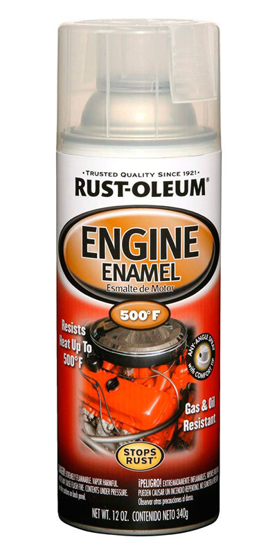 Rust-Oleum Аэрозольная краска Термостойкая, до 260°, Алкидная, Глянцевое покрытие, прозрачный  #1