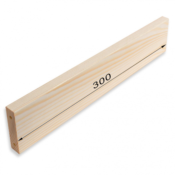 Планка боковая для деревянного стеллажа 300 мм в упаковке 2 шт  #1