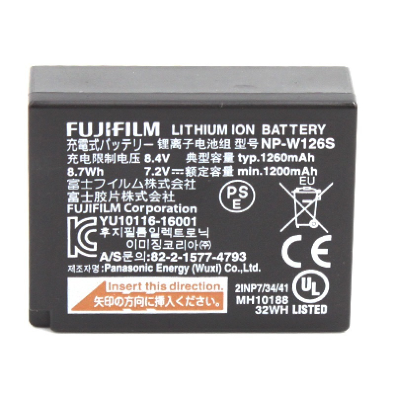 2 шт. Аккумулятор Fujifilm NP-W126s + Двойное зарядное устройство DL-BC-W126  #1