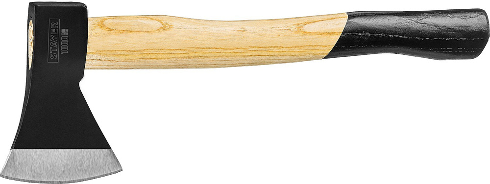 STAYER 1000, топор кованый с деревянной рукояткой 380 мм #1