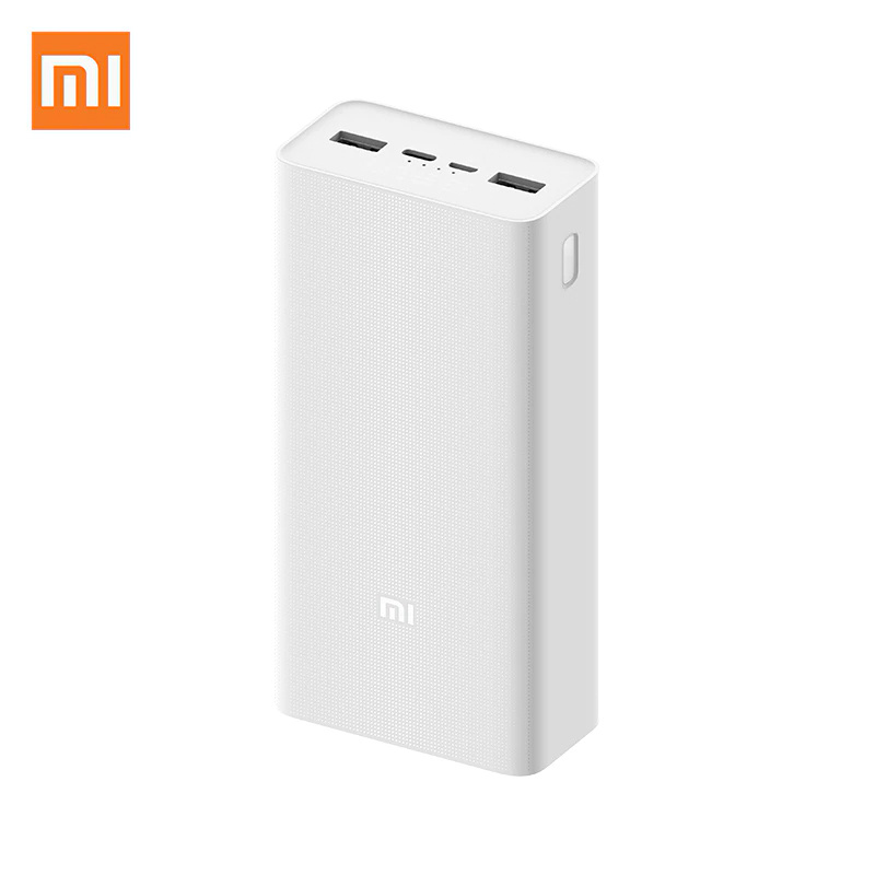 Xiaomi Внешний аккумулятор Mi Power Bank 3, 30000 мАч, белый #1