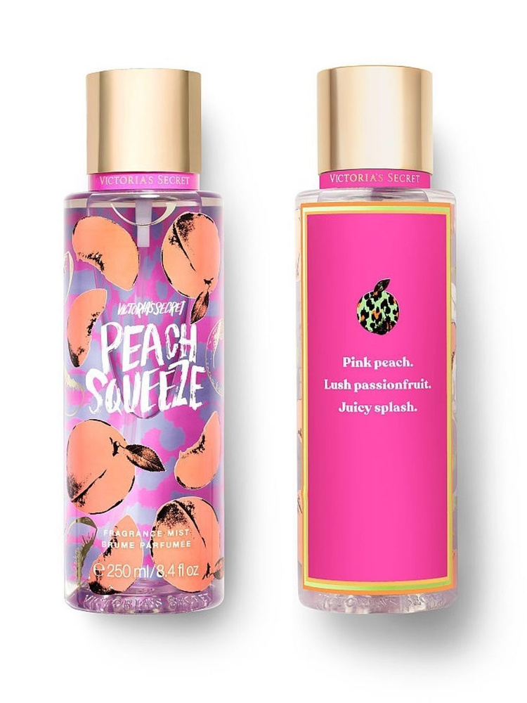 VictoriaSecret спрей  Peach Squeeze , Fragrance Body Mist, 250ml #1
