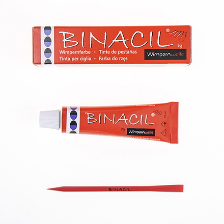 Binacil Краска для бровей и ресниц (Иссиня-черная; 15 мл) #1