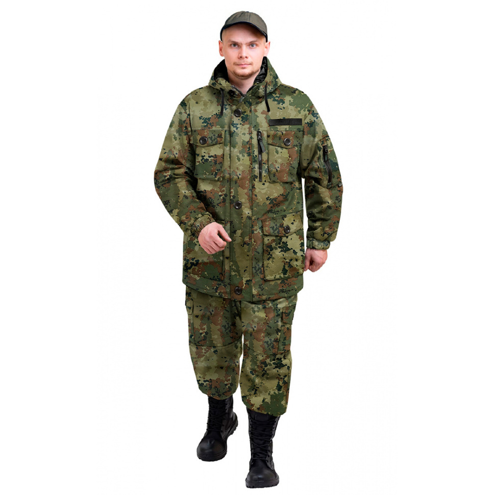 Костюм мужской камуфляжный "Сумрак" / для охоты, рыбалки и активного отдыха / куртка, брюки  #1
