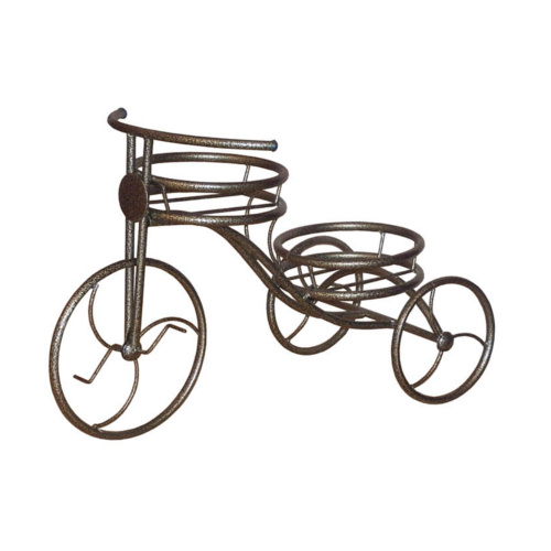 Подставка для цветов "Велосипед 2" ЛИАНА металлическая 55х25х37 см.  #1