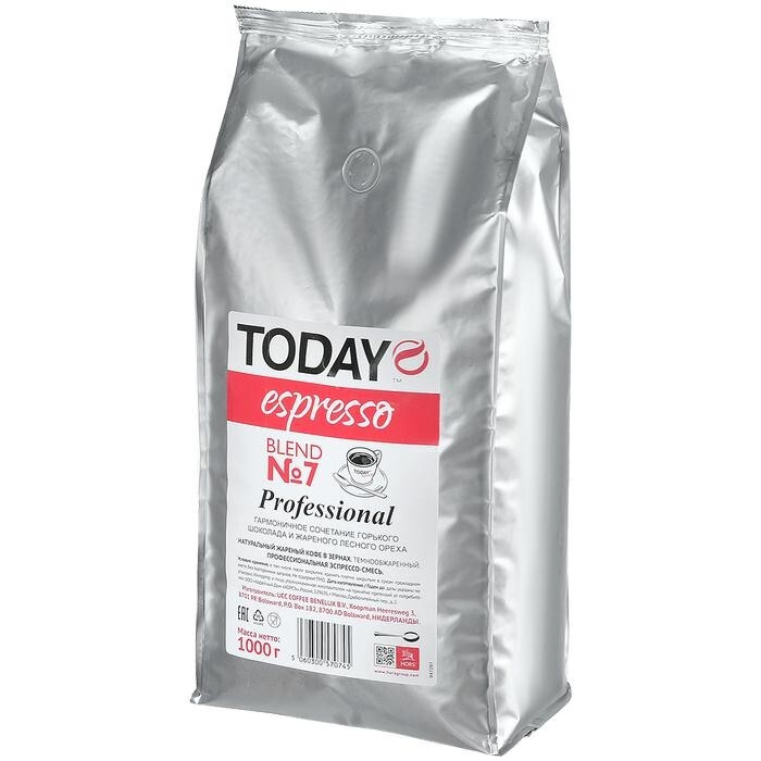 Кофе в зернах Тудей Эспрессо Бленд № 7 1кг (Today Espresso Blend № 7 1 kg)  #1