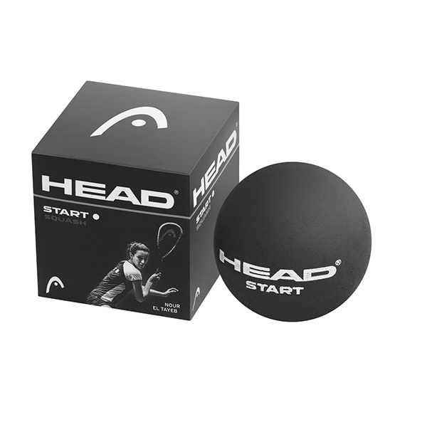Мячи для сквоша HEAD 1-White Start x1 #1