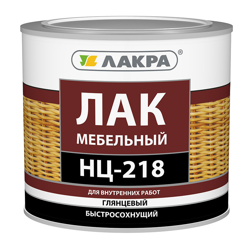 Лак мебельный Лакра НЦ-218 1,7кг, глянцевый #1