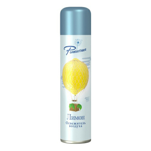 Освежитель воздуха РОМАНТИКА лимон, 300мл, 12 штук #1