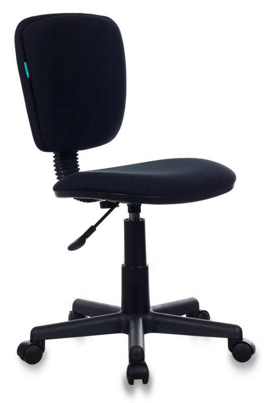 Кресло компьютерное Ch-204NX черный, ткань / Офисное кресло для оператора, персонала, сотрудника, для #1