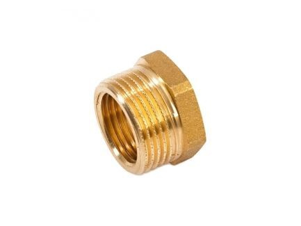 Футорка латунная 1/4"НРх1/8"ВР, General Fittings 260044H020100H #1