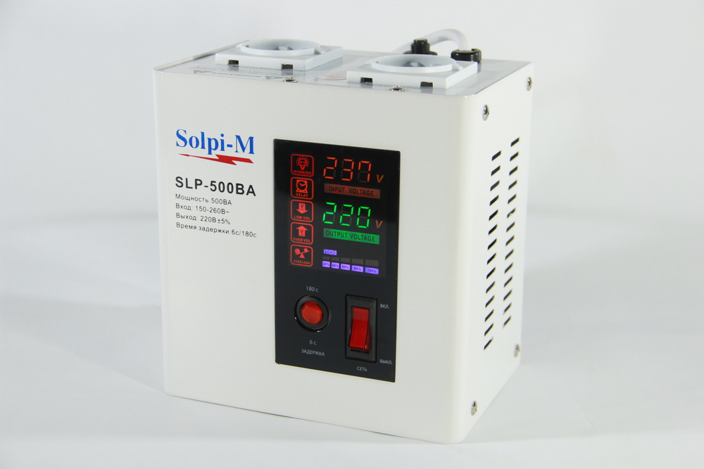 Solpi-M Стабилизатор напряжения, 500 В·А, Однофазная сеть #1
