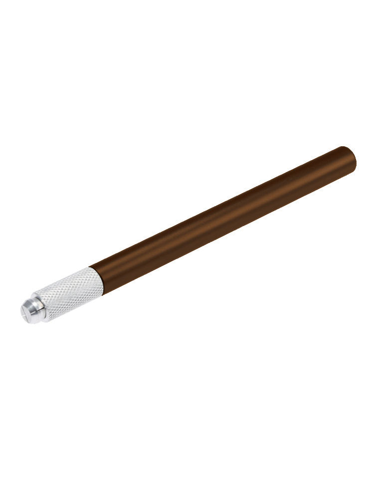Ручка манипула для микроблейдинга, коричневая #1