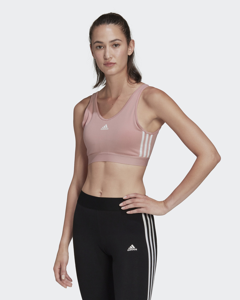 Adidas crop bra on sale