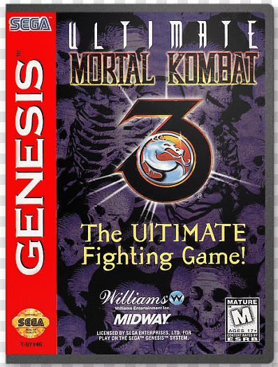 Картридж для Sega (16 bit) Mortal Kombat 3 Ultimate (в коробке) #1