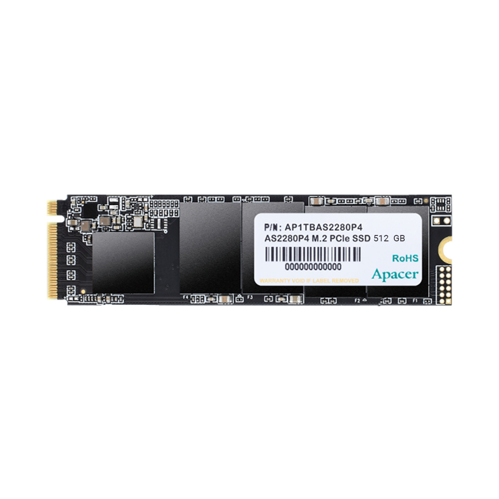 Apacer 500 ГБ Внутренний SSD-диск Твердотельный накопитель SSD AS2280P4 512GB M.2 PCIe (AP512GAS2280P4-1) #1