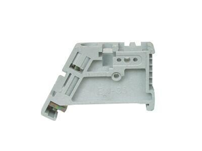 Ограничитель на DIN-рейку (пластик) HLT, 16шт - купить по выгодной цене ...