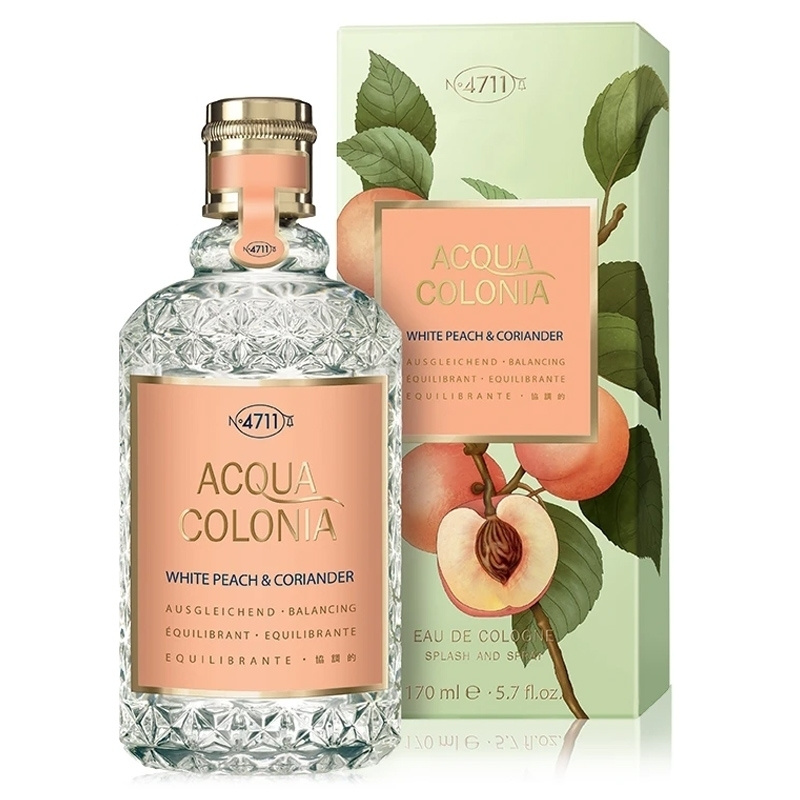 4711 Maurer & Wirtz Acqua Colonia White Peach & Coriander Одеколон (EDC) 50 мл #1